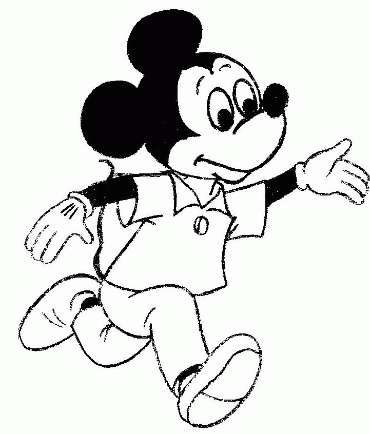 721x846 Mickey Mouse Drawing Pictures 403374