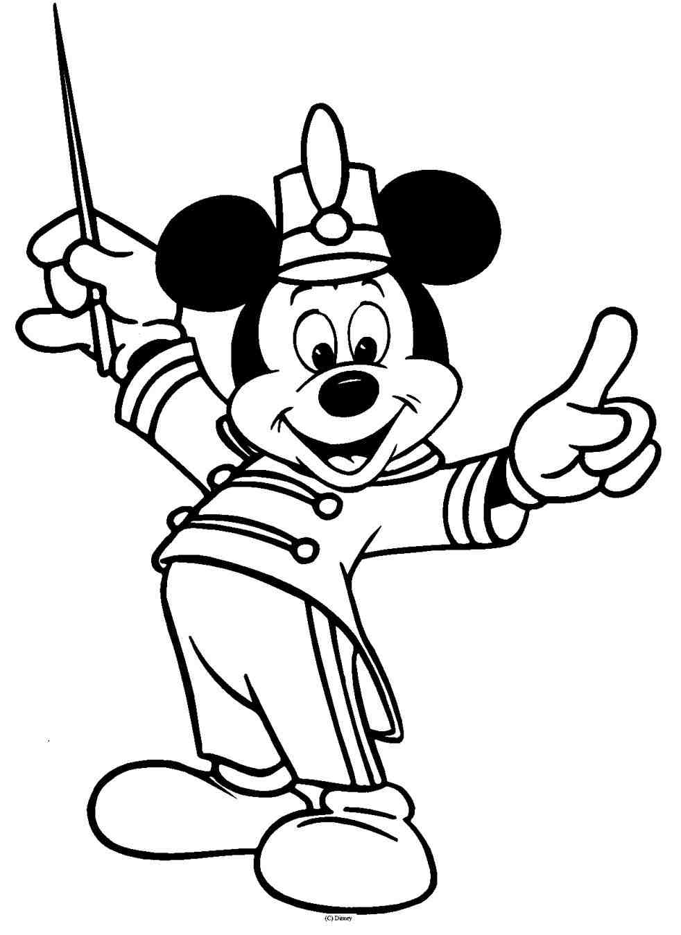 Mickey Mouse Drawing Step By Step at GetDrawings | Free download