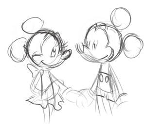 296x260 Mickey Mouse Drawing Gif