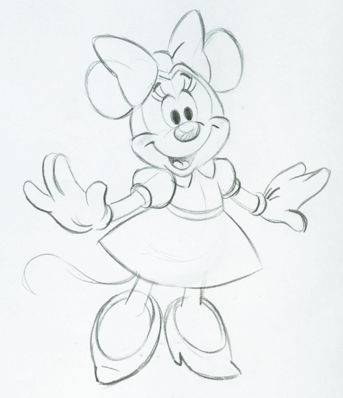 500x581 Sometimes I Take A Break To Draw Mickey