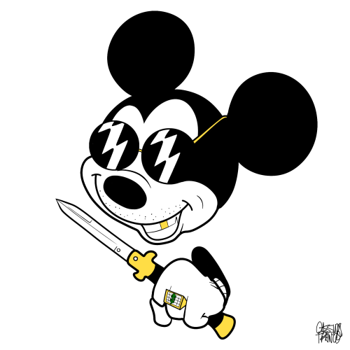 500x500 Thug Mickey Mouse Tumblr