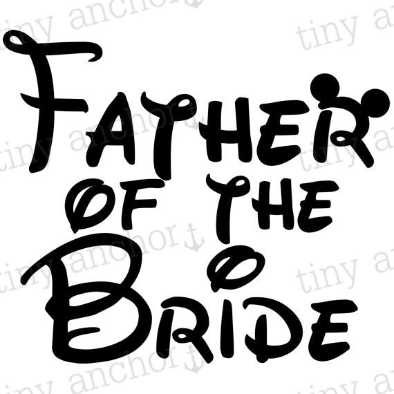 570x570 Father Of The Bride With Mickey Mouse Ears Disney Vacation Iron
