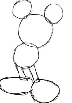 236x338 How To Draw Mickey Mouse Mickey Mouse, Mice And Drawings