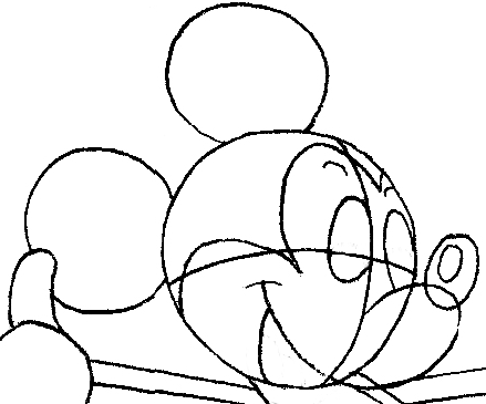 439x365 How To Draw Mickey Mouse With Easy Step By Step Drawing Tutorial