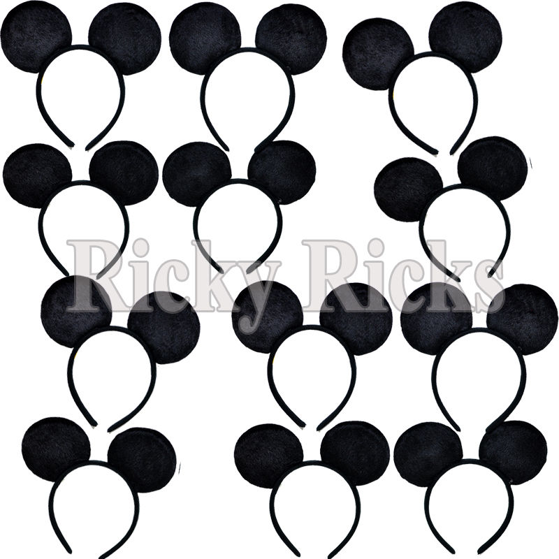 800x800 8 Mickey Ears Minnie Mouse Headbands Party Favors Costume Favors
