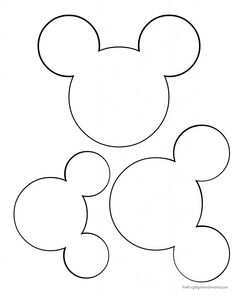 236x295 Printable Mickey Mouse Ears Template