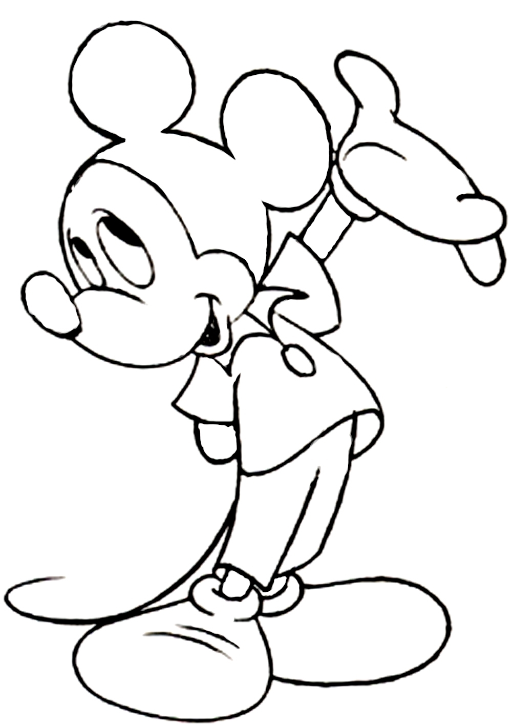 Mickey Mouse Ears Drawing at GetDrawings | Free download