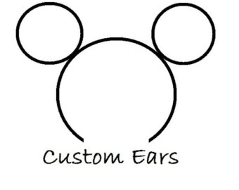 340x270 Custom Mouse Ears Etsy