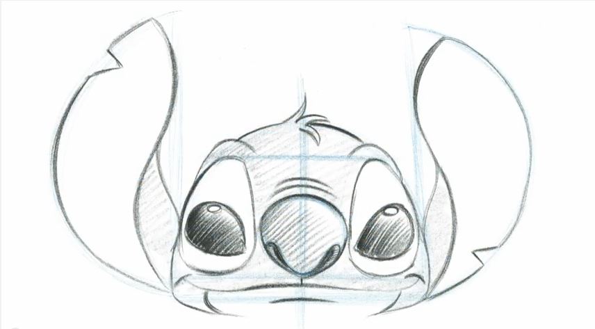 856x473 Stitch Learn To Draw Sketch The Disney Blog