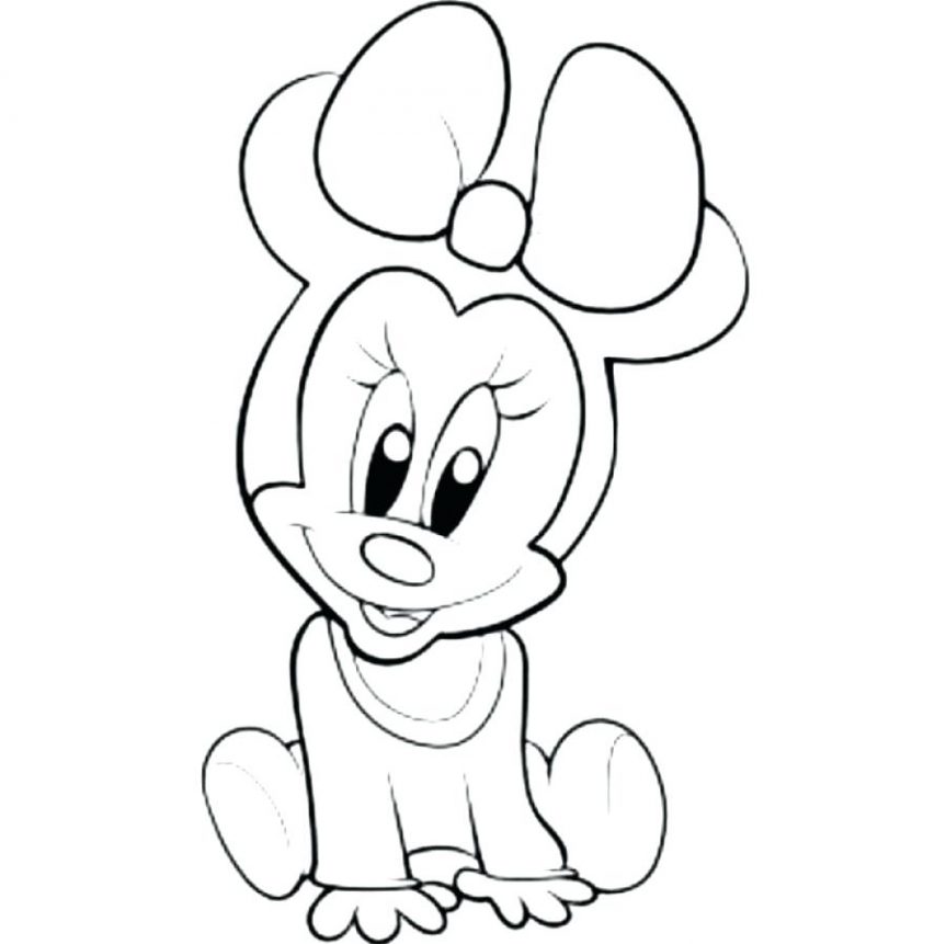 863x861 Mickey Mouse Outline Drawing Para Y Tattoo Clip Art Head Png