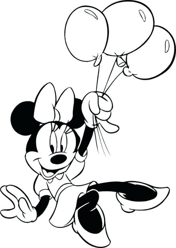 618x870 Mickey Mouse Ears Head Outline Svg Vector Coloring Page Mickey