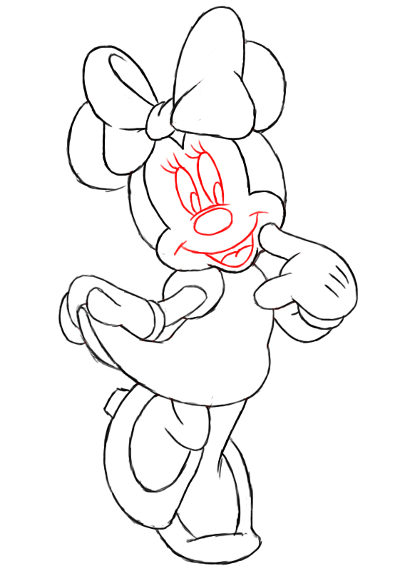 Mickey Mouse Outline Drawing at GetDrawings | Free download