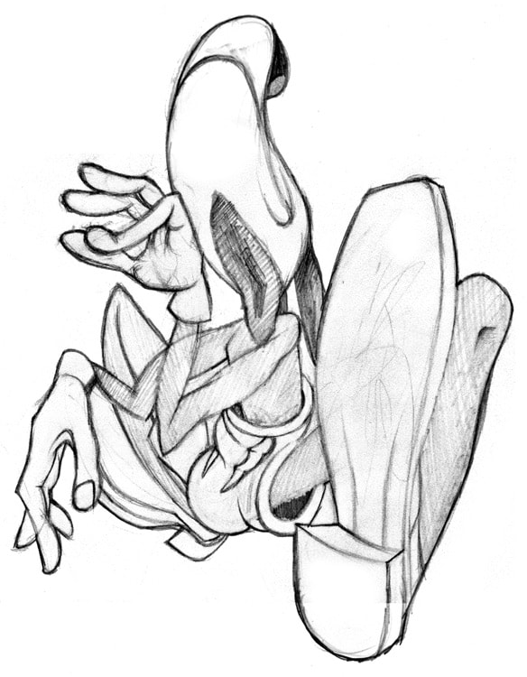 584x750 Pencil Drawings By Adam Strange