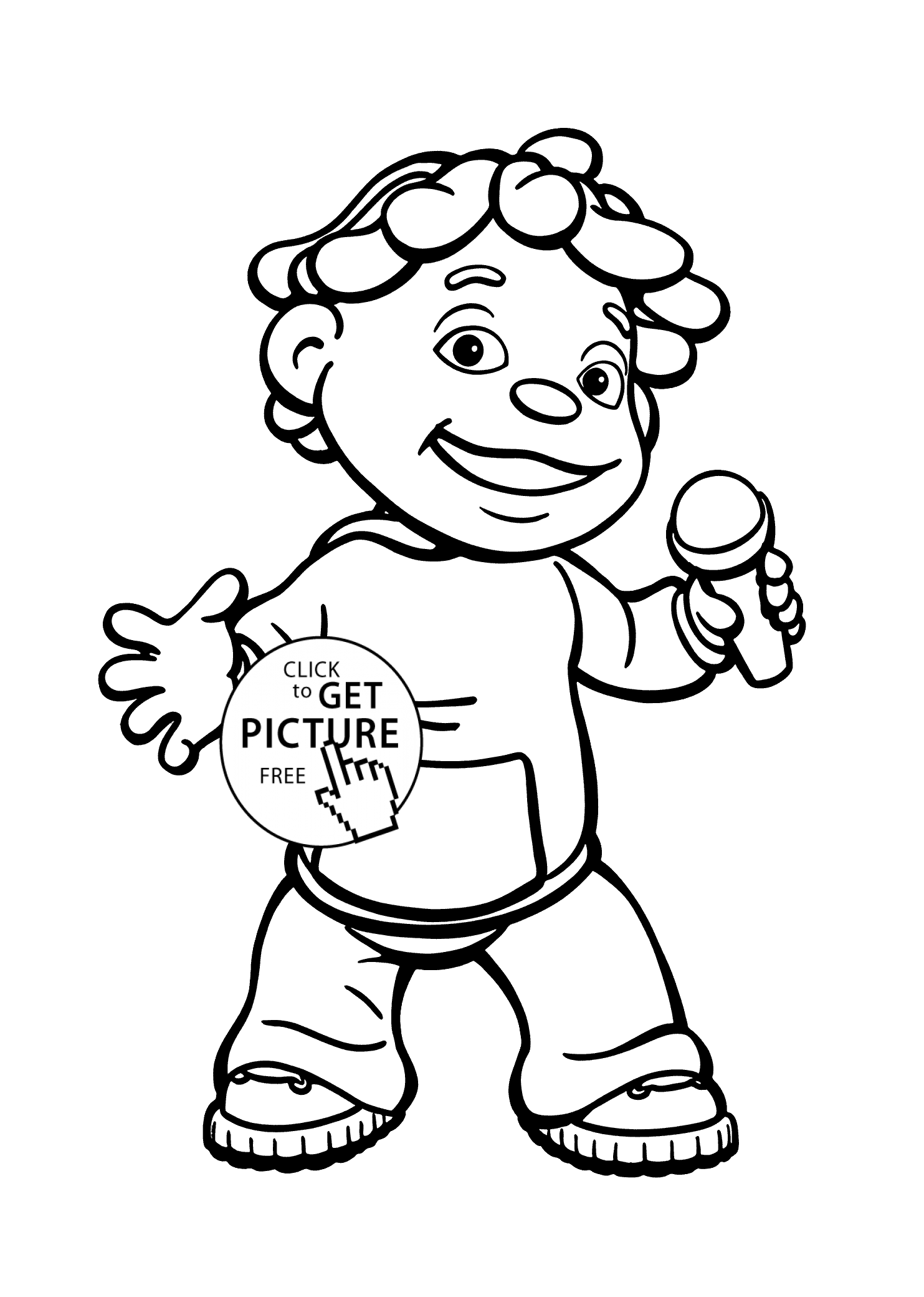 1483x2079 And Microphone Coloring Pages For Kids, Printable Free