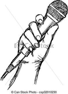 236x326 Image Result For Holding Microphone Drawing Other