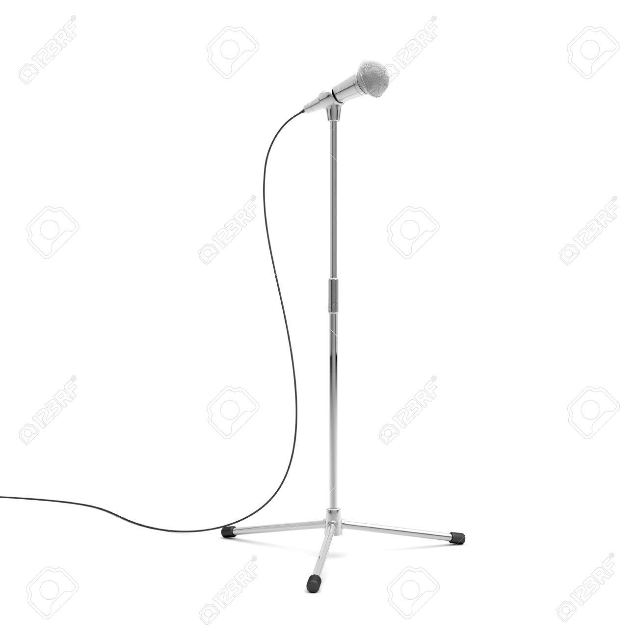 Microphone Stand Drawing At Getdrawings Free Download