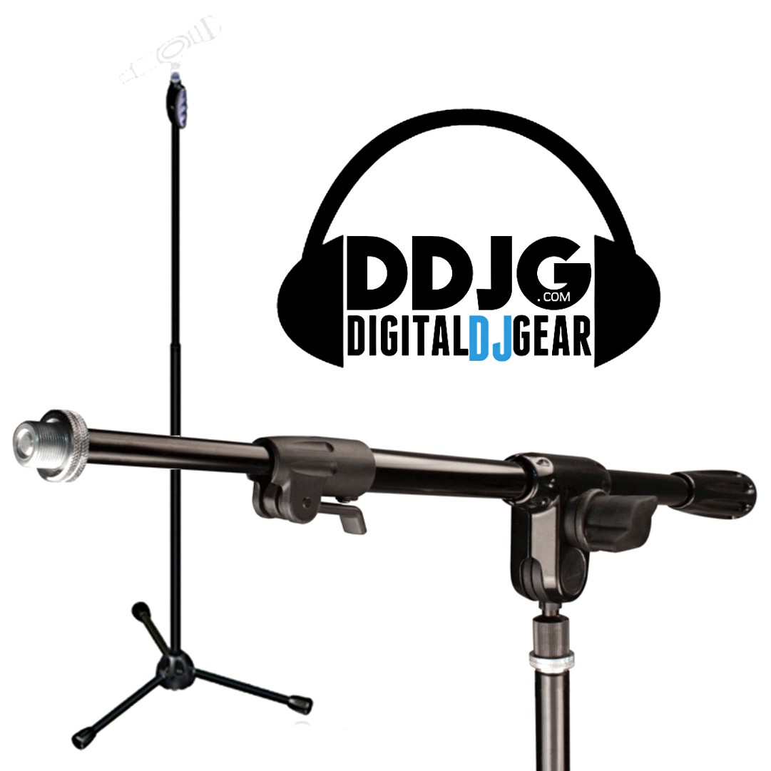 1081x1081 Ultimate Support Live T Microphone Stand With Ultiboom 3 Way Mic Boom
