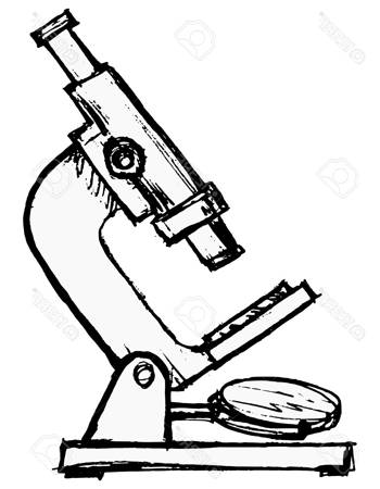 Microscope Line Drawing at GetDrawings | Free download