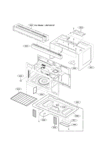218x285 Parts For Lg Lmv1831st Microwave