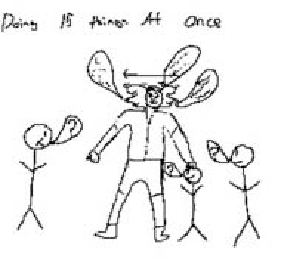 570x528 Drawing By A Middle School Student Of A Teacher