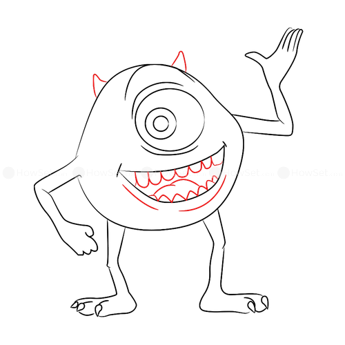 500x500 Mike Wazowski Fairy Tales How To Draw