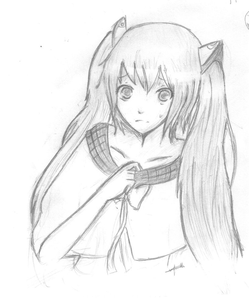 818x977 Hatsune Miku (Bad End Night) By Xaolingstupido