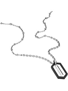 240x320 Diesel Dx0302 Men's Sunstray Dog Tag Necklace Jewelry