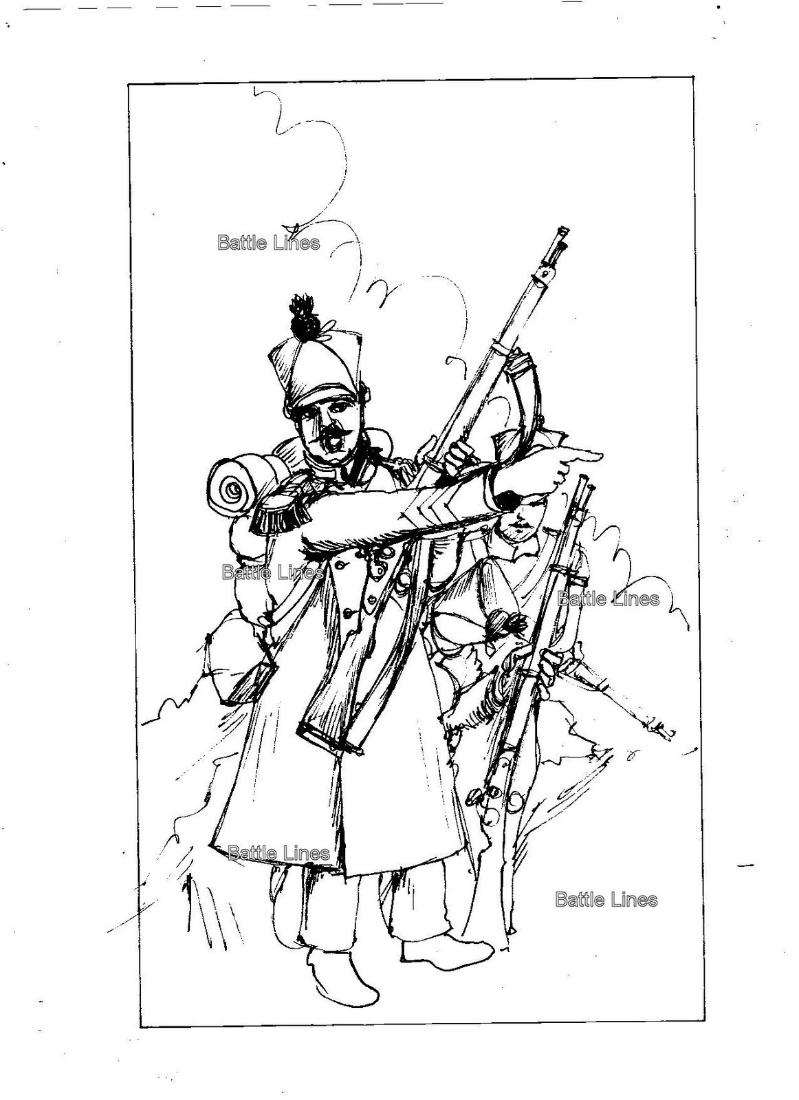 1162x1599 Battle Lines Military Drawing New Sketches