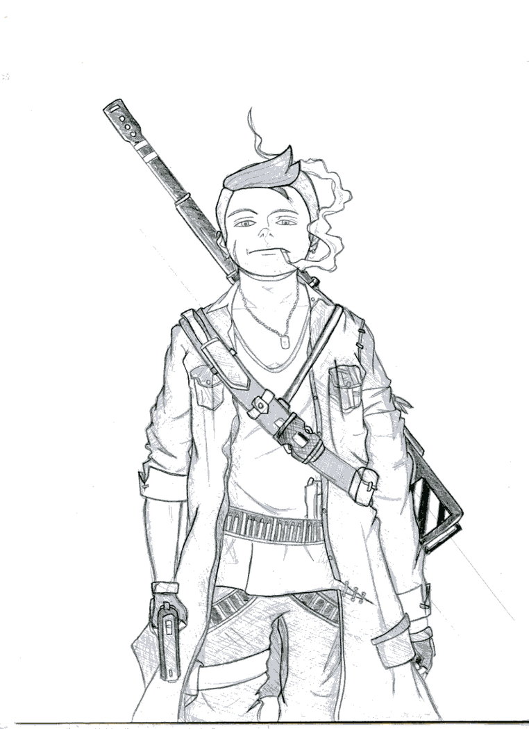 762x1049 Military Man By Bournelach