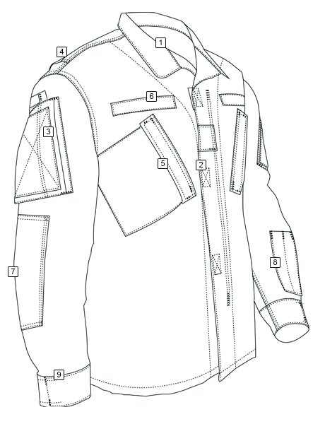 Military Uniform Drawing at GetDrawings | Free download
