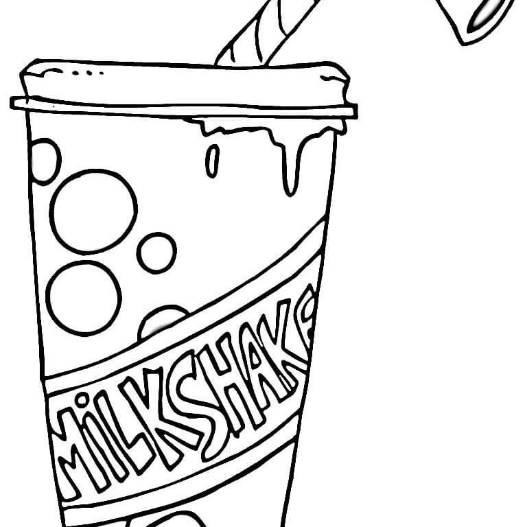 765x768 Carton And Glass Of Milk Coloring Page Free Printable For Kids