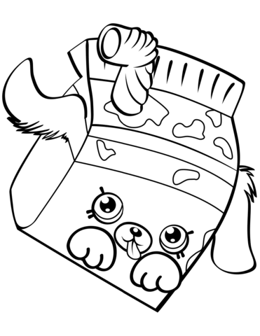 371x480 Milk Bud Shopkin Coloring Page Free Printable Coloring Pages