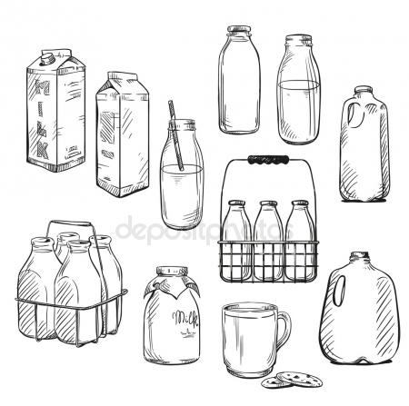 450x447 Milk Carton Sketch Stock Vectors, Royalty Free Milk Carton Sketch