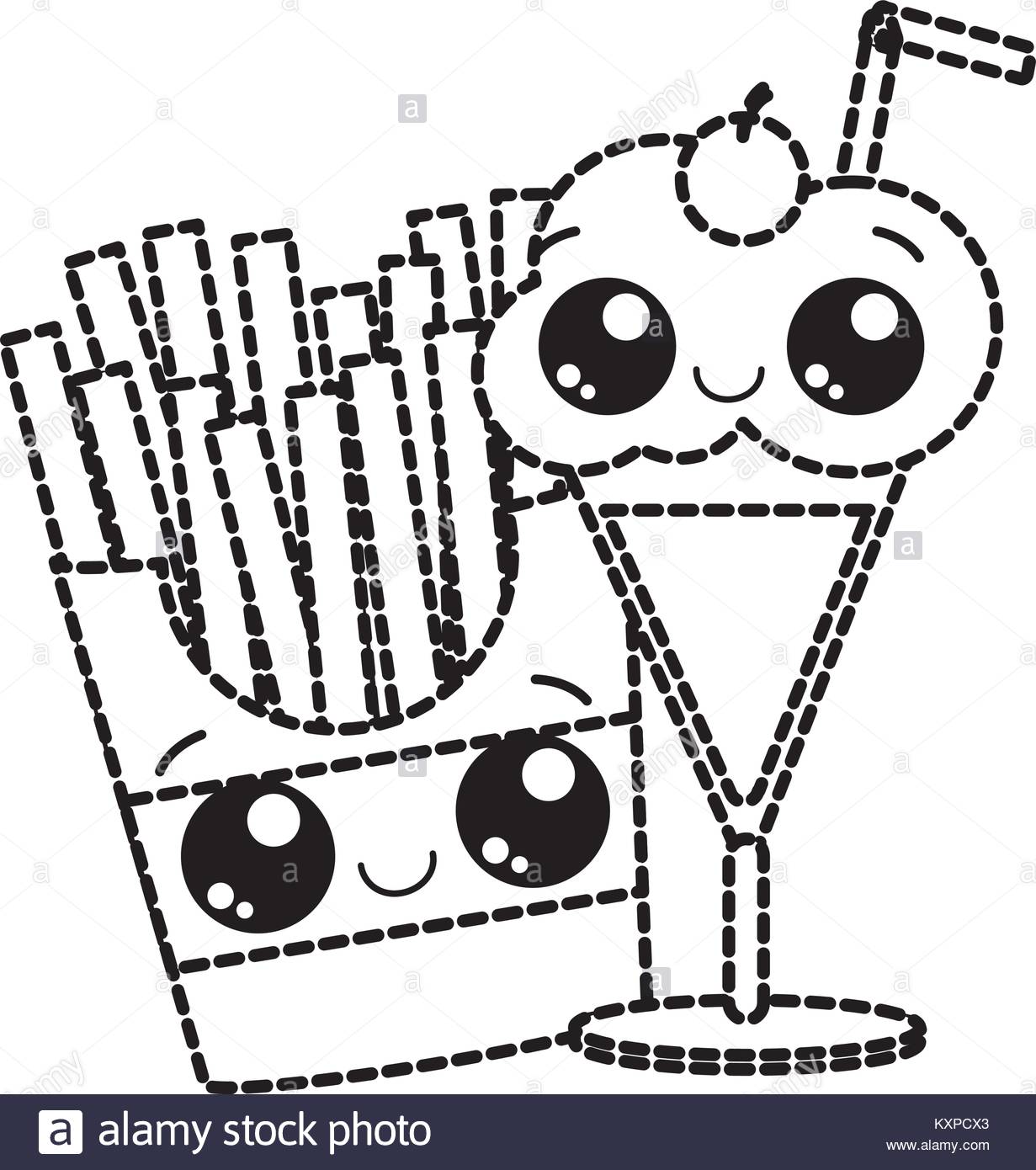 1231x1390 Milkshake Kawaii Icon Image Vector Stock Photos Amp Milkshake Kawaii