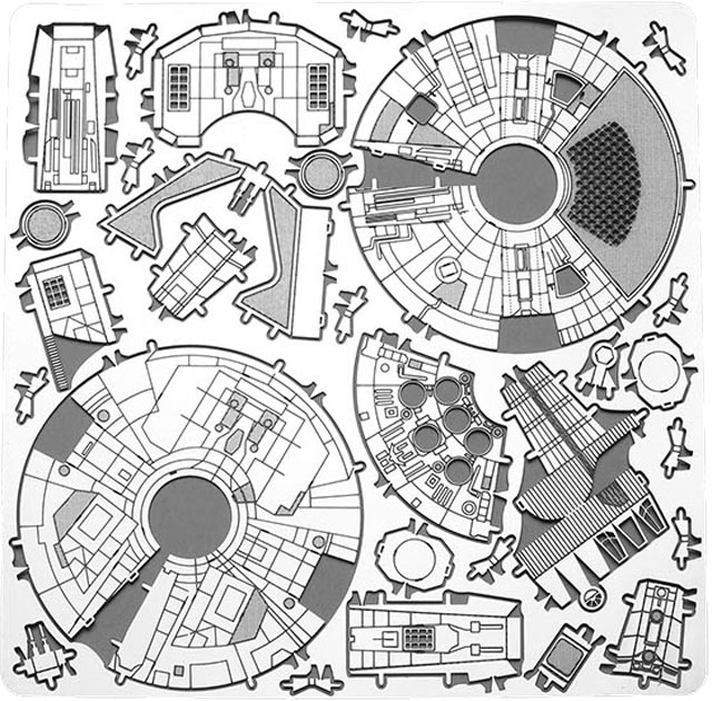 640x630 Modellino In Metallo 3d