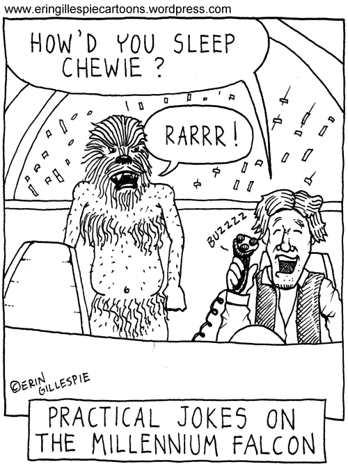 500x674 Star Wars Erin Gillespie Cartoons