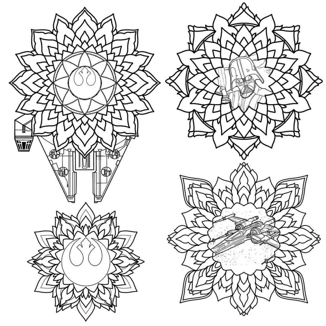 1080x1080 Art Amp Tattoos By Me. 4 Available Star Wars Mandalas. Prices