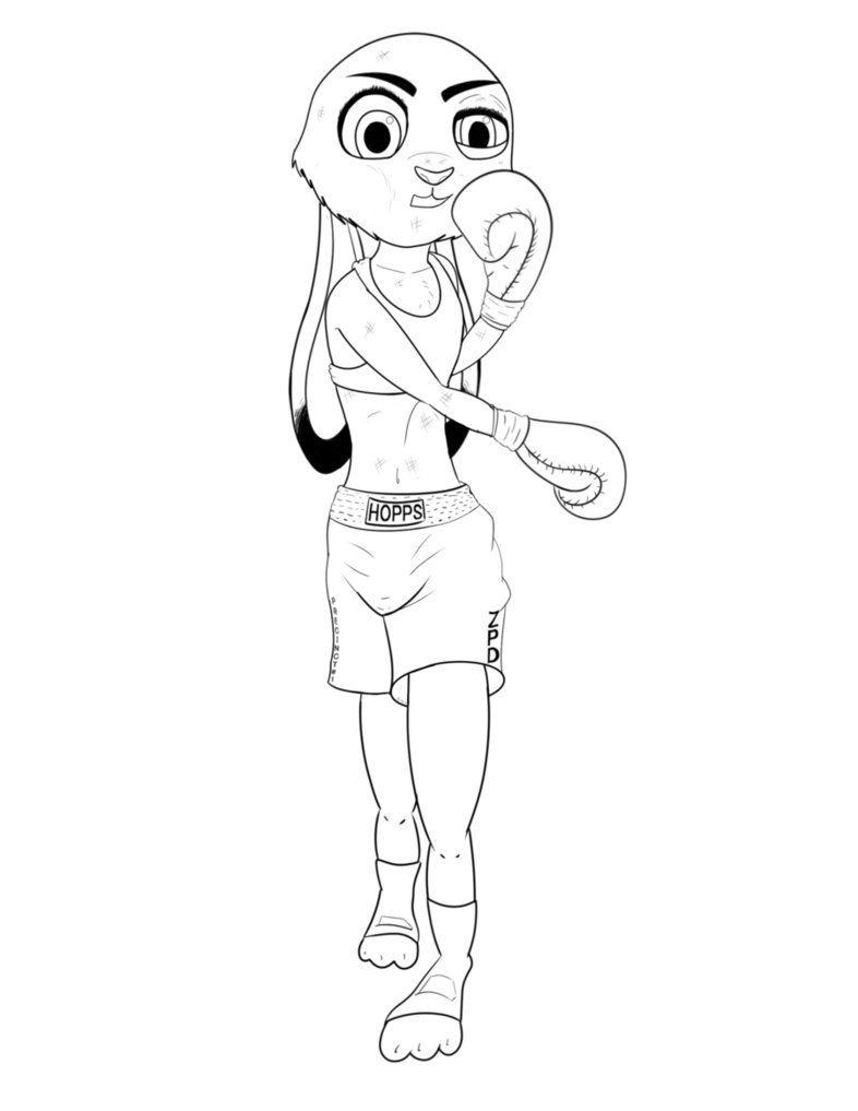 786x1017 Million Dollar Bunny Judy Hopps By Alamarus