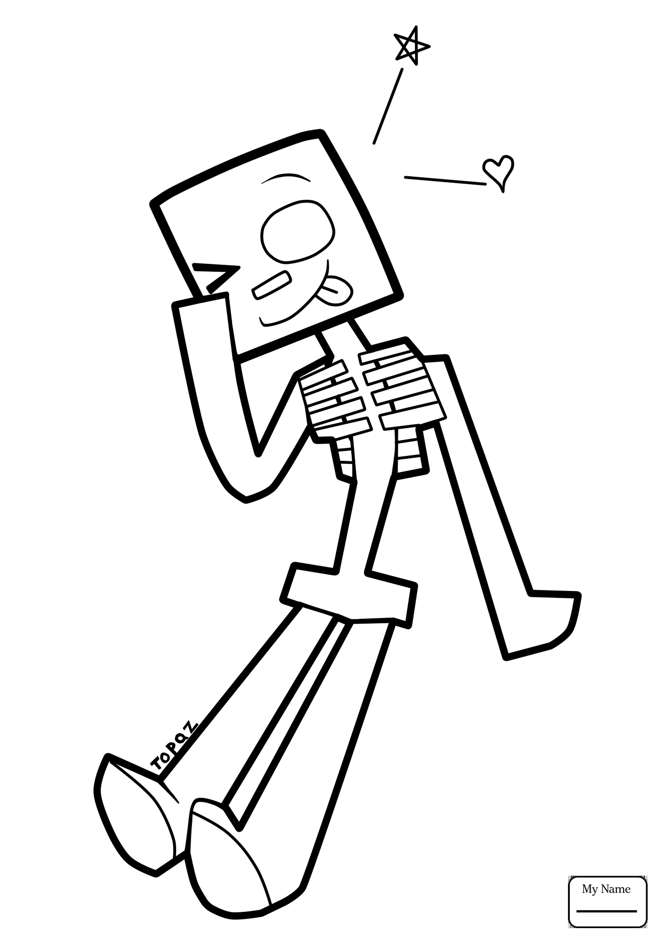 1330x1901 Minecraft Azcoloring.club