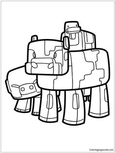 236x313 Minecraft Skeleton Shooting Bow And Arrow Coloring Page.gif (670