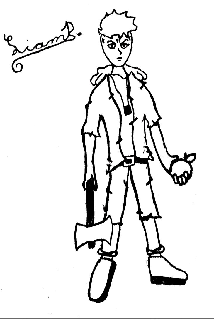 730x1095 Realistic Drawing Of My Minecraft Character By Liam5720