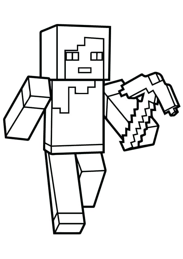 Minecraft Ausmalbilder Creeper - Malvorlagen Gratis