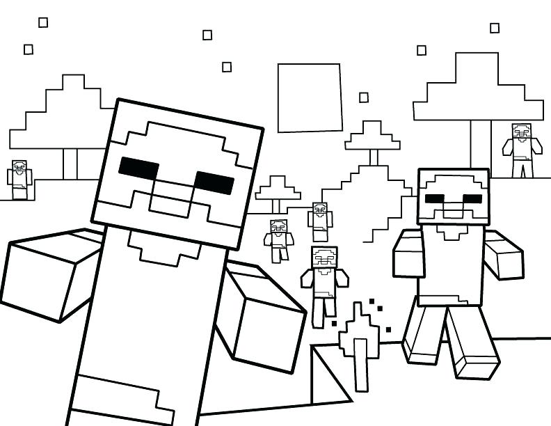 792x612 Minecraft Coloring Books Together With Printable Coloring Pages
