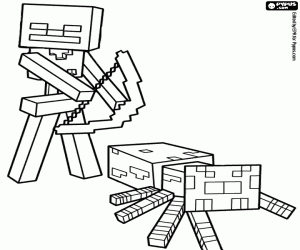300x250 Minecraft Coloring Pages Printable Games