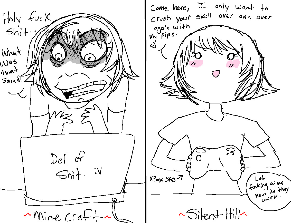 1133x869 Minecraft Scares Me By Accursedasche