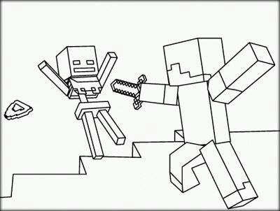 Minecraft Drawing Step By Step