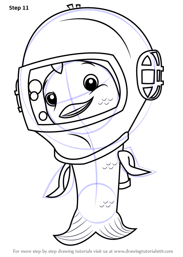 602x848 Learn How To Draw Fish Out Of Water From Chicken Little (Chicken