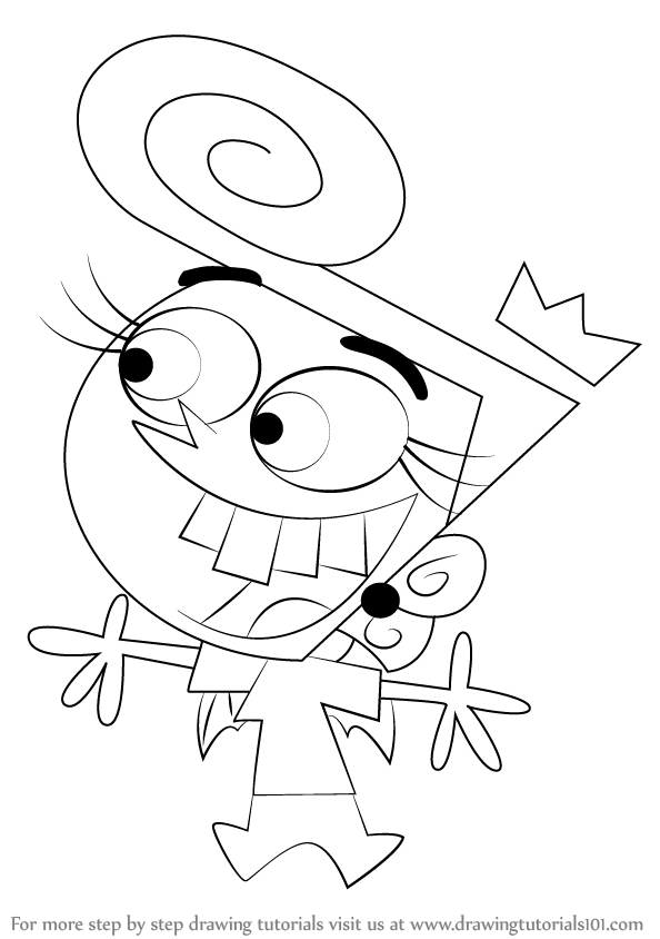 594x844 The Fairly Oddparents Drawing Tutorials