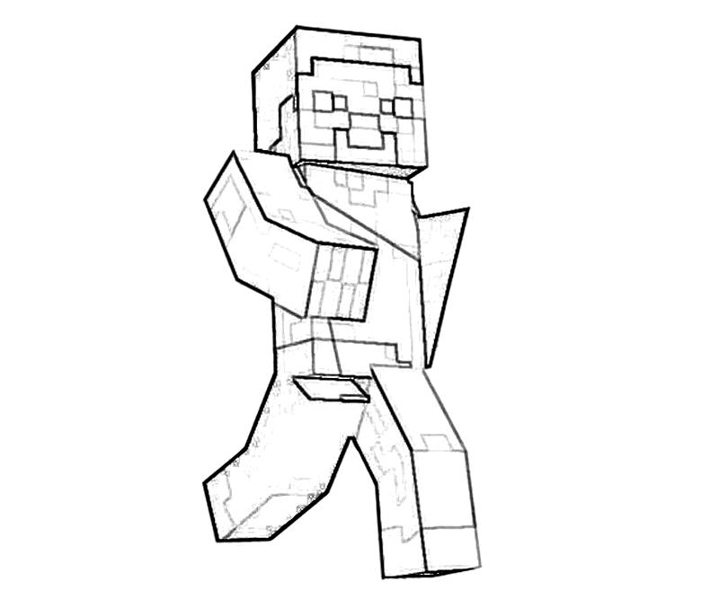 Minecraft Drawing Steve at GetDrawings | Free download