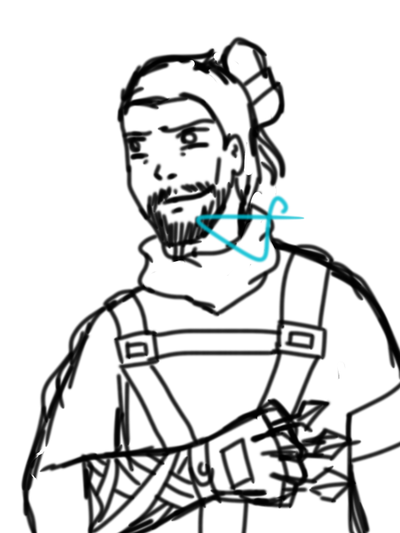 400x533 Minecraft Story Mode) Ninja Ivor (Sketch) By Sakyninjagirl